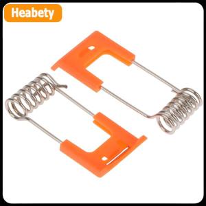 【2-3 ngày giao hàng】 10pcs thép lò xo kim loại kẹp cho Led Downlight Bảng điều chỉnh ánh sáng trần ánh sáng mùa xuân circlip với cao su Tay áo chiếu sáng