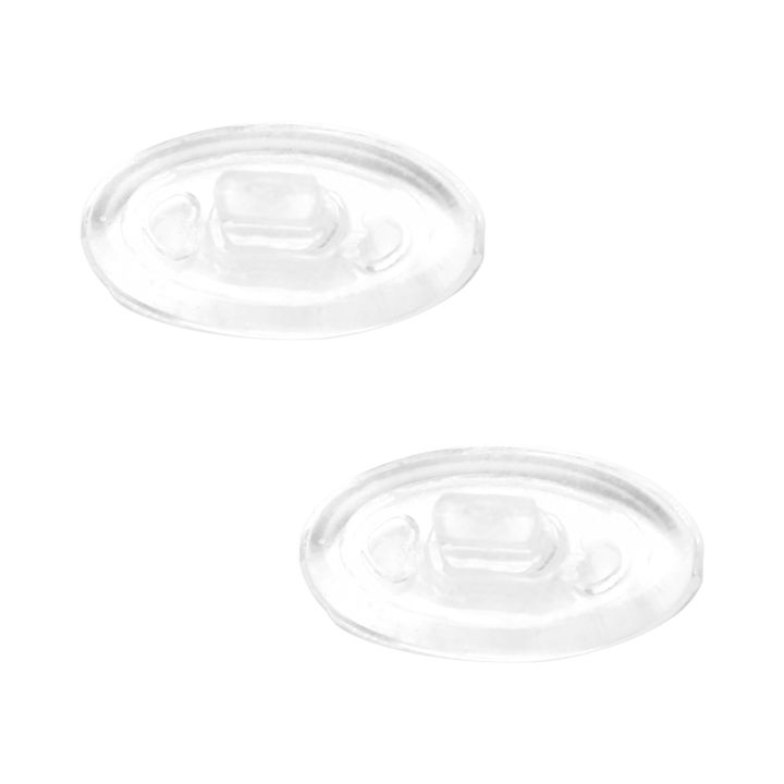 HXHTenD Replacement Clear Nose Pads for Oakley Whisker Sunglasses, Push