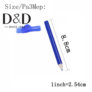 6PCS Tailors Chalk Pencils Fabric Pencils with Brush Top Erasable Sewing Mark Pencil for Fabric Tracing Quilting