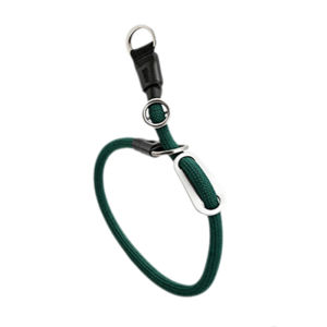 Hidream Half P-Chain Leash Anti Pull Training Rope Adjustable Nylon Round Lead Multifunctional Walking Set For Medium Large Dog