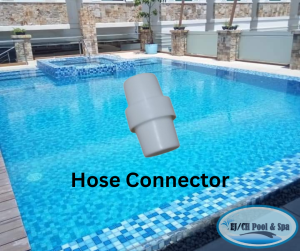 Heavy-Duty Pool Hose Connector for Swimming Pools - Durable PVC Pipe Fitting