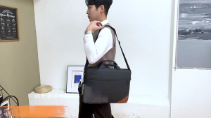 Slim Notebook Briefcase Crossbody Bag Shoulder Bags for Laptop Up to 15.6inch Business Travel Handbags Computer Tote Bag