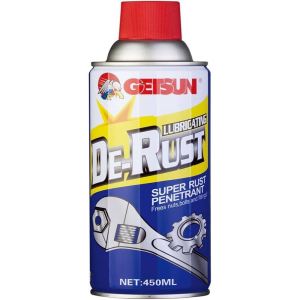 GIGATYRE - 450ml Getsun De-Rust Spray – G-2012 Super Penetrating Oil | Fast-Acting Rust Remover