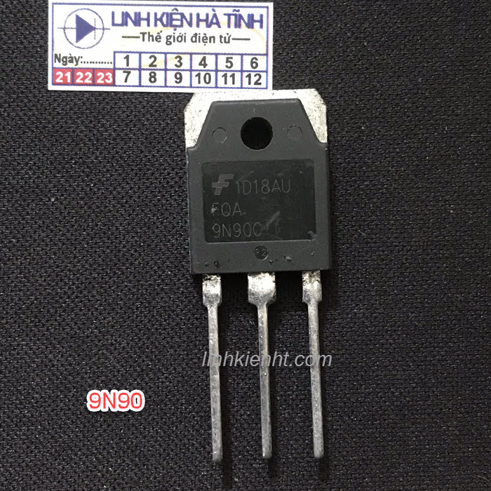 Linh kiện mosfet FQA9N90C 9N90 9n90c kênh N 9A 900V chính hãng tháo máy-AF7
