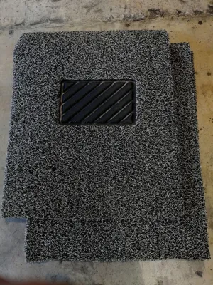 Car Coil Mat Floor mat 3PCS SET Car Easy Cleaning Able to cut