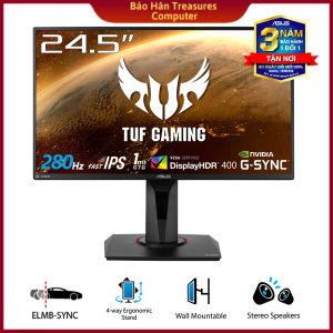 Màn Hình Game ASUS VG259QM 24.5 inch IPS 280Hz 1ms G-SYNC Loa - Hàng Chính Hãng