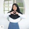 VILORA SIZE L KERUDUNG JILBAB SEKOLAH ANAK SD SMP SMA. 
