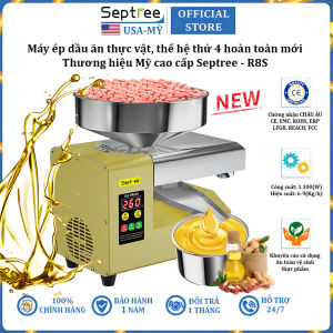 Máy ép dầu ăn thực vật thế hệ thứ 4 hoàn toàn mới thương hiệu Septree R8S - Công suất 1100W - Hàng chính hãng (BH 1 NĂM)