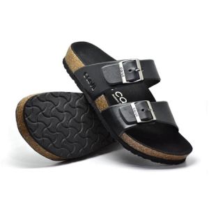 CARVIL Sandal Carvil Selop Pria Dewasa Kekinian Sendal Benzo 02 Hitam Cokelat Size 39 sd 43 Berkualitas Terlaris