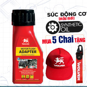 Phụ Gia Wolver Motor Flush Adapter Súc Rửa Động Cơ Xe Máy Định Kỳ 5000km/Lần Nhập Khẩu Châu Âu