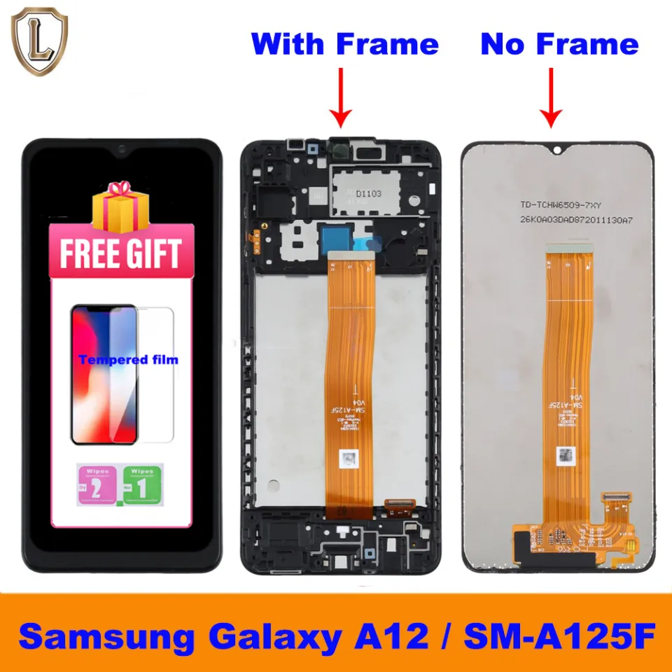 100% Tested Original Display For Samsung Galaxy A12 LCD