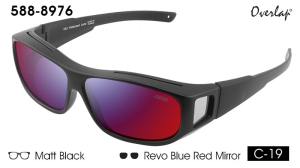 CTS IDEAL 588-8976 Overlap Polarized Sunglasses