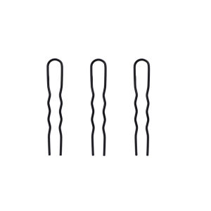 3Pcs Black Metal Hair Fork Clip Women Hairpins Combs Hairside Clips Updo Hairclips Salon Hair Styling Tool Headwear