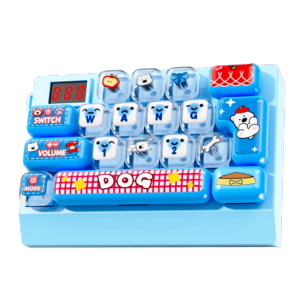 RGFV STORE 18-Key Quick Push Keyboard Game Machine Handheld Electronic Challenge Game Fidget Toy Reaction Training Puzzle Toy Focus Training Kids