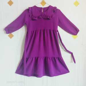 Gamis cringkle anak pink fanta usia 2 sampai 10 tahun
