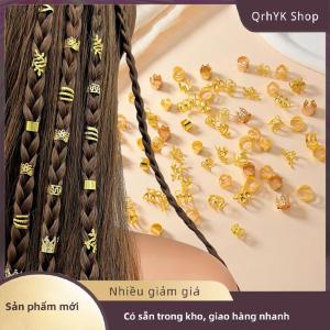 Hàng có sẵn✨ 1 Bộ Sao Biển ốc xà cừ mặt dây chuyền ngọc trai nhân tạo mùa hè Y2K dreadlock tóc trang sức phụ kiện cho Bím Tóc cho cô gái lễ hội âm nhạc