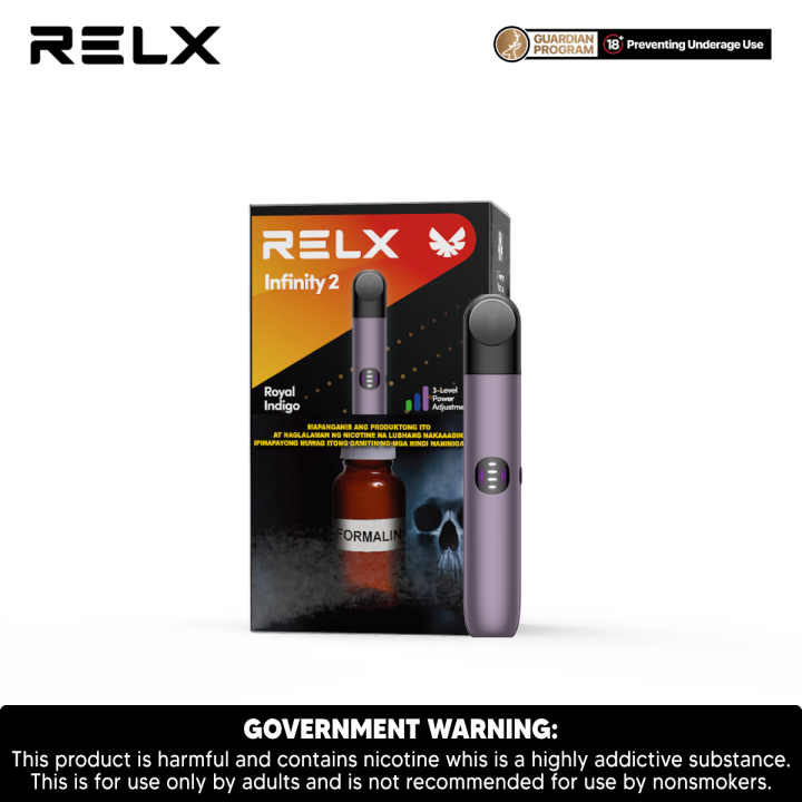 RELX Infinity 2 Single Royal Indigo Device GHW Ecig Original Smart