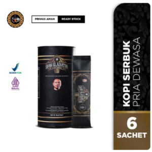 ORIGINAL 1 BOX - Sang Gladiator Kopi Sang Gladiator by Vicky Prasetyo Kopi Stamina BPOM Original Hallal