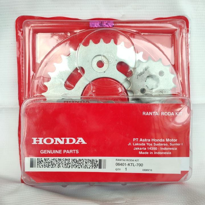 ( CM ) GEAR SET / GEAR PAKET HONDA SUPRA FIT NEW 06401KTL700 Lazada