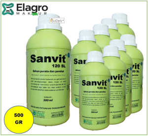 Sanvit 120 SL 500ML |Bahan Perata dan Perekat | Nonil penol poliglokol eter