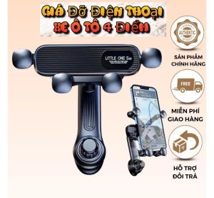 Giá Đỡ Điện Thoại Kẹp Cửa Gió Điều Hòa Trên Ô Tô Xoay 360 Độ Có Thể Điều Hướng Cao Cấp N198car