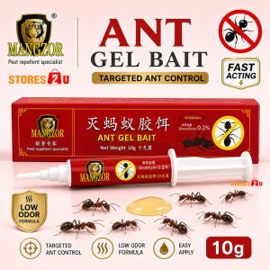 MANGZOR Ant Gel Bait 10g Ant Killer Trap Low Toxicity Pest Control Gel for Home Indoor Use