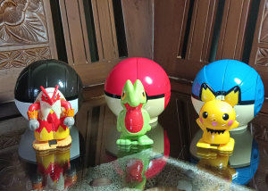 Mainan Hadiah Koleksi Happy Meal McD | Pokemon Pokeball Pikachu Full Set