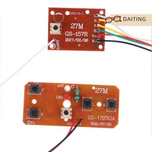 DAITING 4CH RC mạch điều khiển từ xa PCB Transmitter Receiver Board Phụ Kiện Xe Hơi