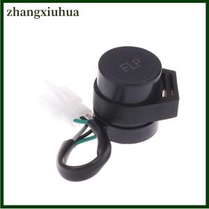 zhangxiuhua 1 Piece For GY6 50‑250cc Motorcycles Scooters Moped ATV 3 Pins Round Turn Signal Flasher Relay Blinker