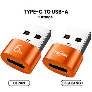 [KN ACC] NANVAN NVN-C5 ADAPTER CONVERTER SAMBUNGAN CHARGER USB MALE TO TYPE TIPE C FAST CHARGING 6A