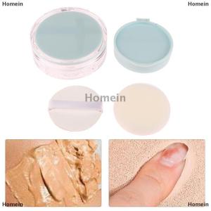 [COD] Homein Reusable Empty Air Cushion Puff Box Portable Cosmetic Makeup Case Container With Powder Sponge Mirror For BB Cream Foundation