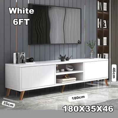 TABLETROVE Meja Tv Lemari Tv Modern Rak Tv Meja Buffet TV Minimalis Murah Kayu Model Terbaru