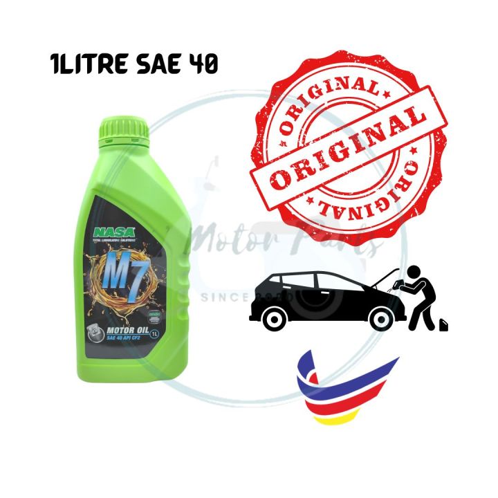 NASA M7 SAE 40 1LITRE CAR ENGINE OIL CAR MOTOR OIL CAR LUBE OIL ENGINE