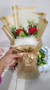 Buket Bunga Mawar Artificial size S