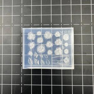 [fenggongshuode] Creative Fun Bowknot Flower Nail Art Silicone Mould Handmade Nail Art Mold Decoration Cartoon Art Mold DIY Accessories Tool