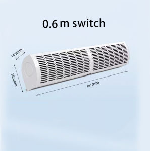 0.6/0.9/1.2m air curtain machine - isolates air and purifies air