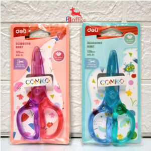 Deli Gunting Plastik Anak Safety Scissors Comico 6067 120mm