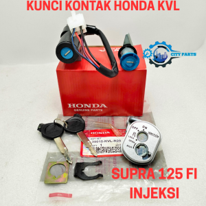 KUNCI KONTAK SET KVL HONDA SUPRA 125 FI INJEKSI PLUS KUNCI JOK KUALITAS ASLI ORI KONCI KEY SET