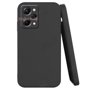 Casing For Redmi 12 2023 Phone Case Liquid Silicone Rubber Square Soft Case For Redmi12 4G Soft TPU Back Cover
