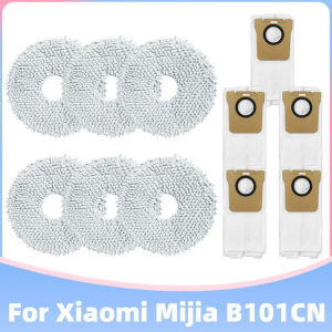For Xiaomi Robot Vacuum Omni B101GL  B101CN X10 Plus X10+ Spare Parts Accessories Main Side Brush Hepa Filter Dust Bag Rag Mop Stand Dust