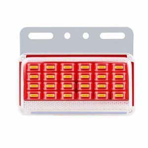 24V 9D Side Marker Indicator LED Super Bright Lights Waterproof Position Lamp For Off-Road Truck Trailer