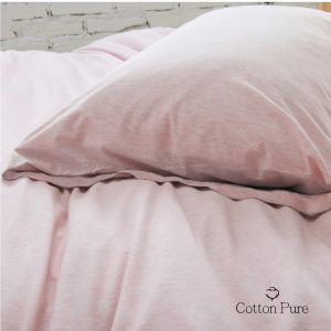 Cotton Pure™ Cravina Pink Jersey Cotton Bolster Case
