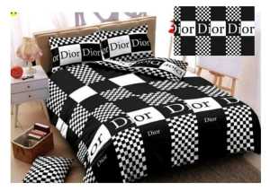 SZCollection- Bedcover set Dior. Semua ukuran