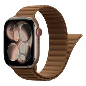 Dây đeo Silicone khóa nam châm cho Apple Watch Series 12/11/10/9/8/7/6/SE & Ultra 4/3 Band mềm kiểu dáng thể thao 40/41/42/44/45/46/49mm