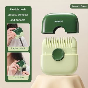 【Ready Stock】READY STOCK2IN1 Baby Hair Trimmer Portable Hair Bangs Trimmer Comb Hair Baby Haircut Clipper Cutter for kids/lady/pet