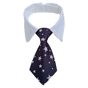 MUMU Medium Large Dogs Cats Tuxedo Pet Grooming Supplies Dog Necktie Formal Bow Tie Collar