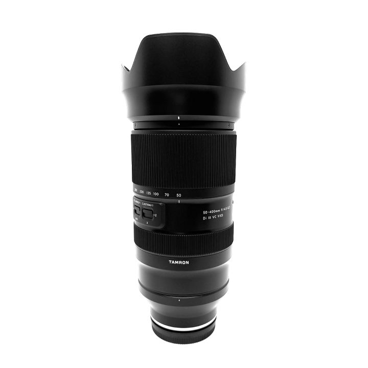 Tamron 50-400mm F4.5-6.3 Di III VC VXD Full Frame Lens (Sony E FE / Nikon Z Mount 50-400)