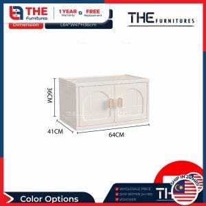 THE L64cm Modern Design Multifunctional Large Capacity Foldable Child Kids Storage Cabinet