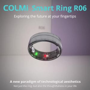 SDSX[2024] COLMI R06 Smart Ring Men Women and Blood Oxygen Monitor IP68 & 5ATM Waterproof Multi-sport ModeFYK