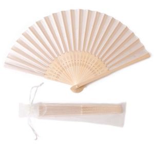 20pcs Personalized Engraved Silk Hand Fan Wedding Fold Fan Vintage Fans Customized Wedding Favor2026